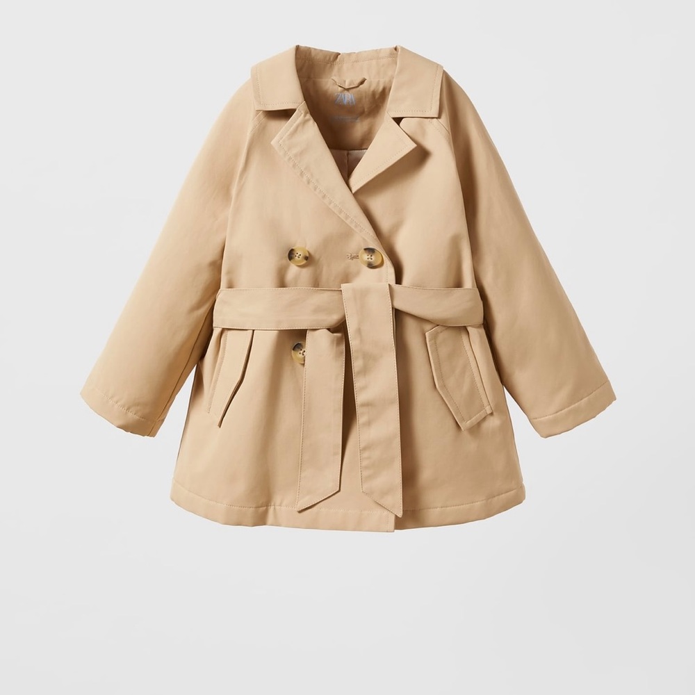 Zara kids trench coat, for size 4-5 yrs old